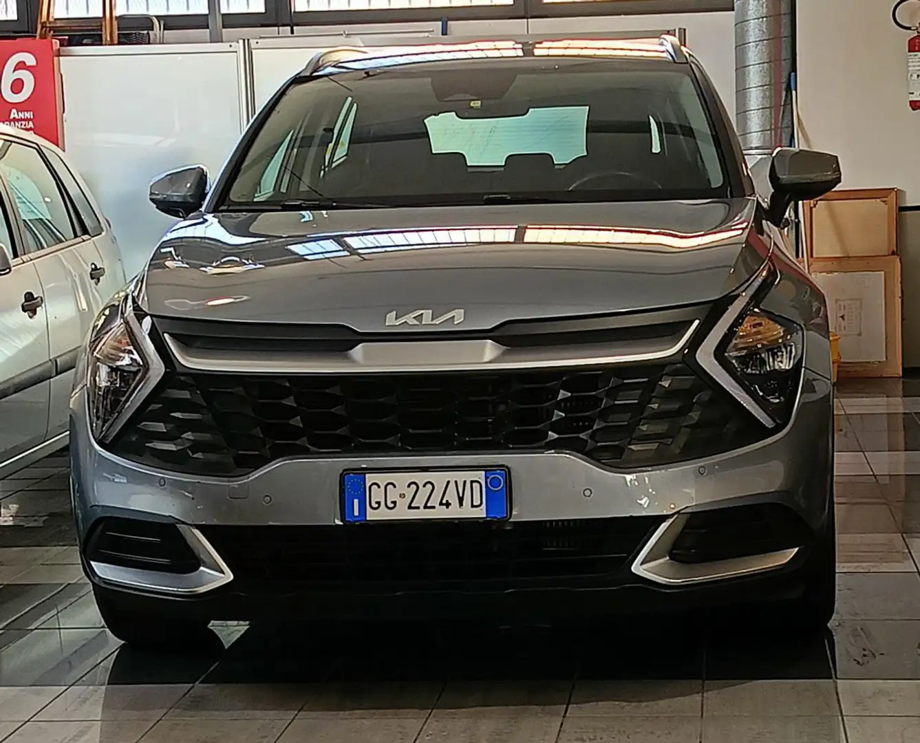 Kia Sportage Sportage 1.6 CRDI 136 CV 2WD Mild Hybrid Business Grigio - 2