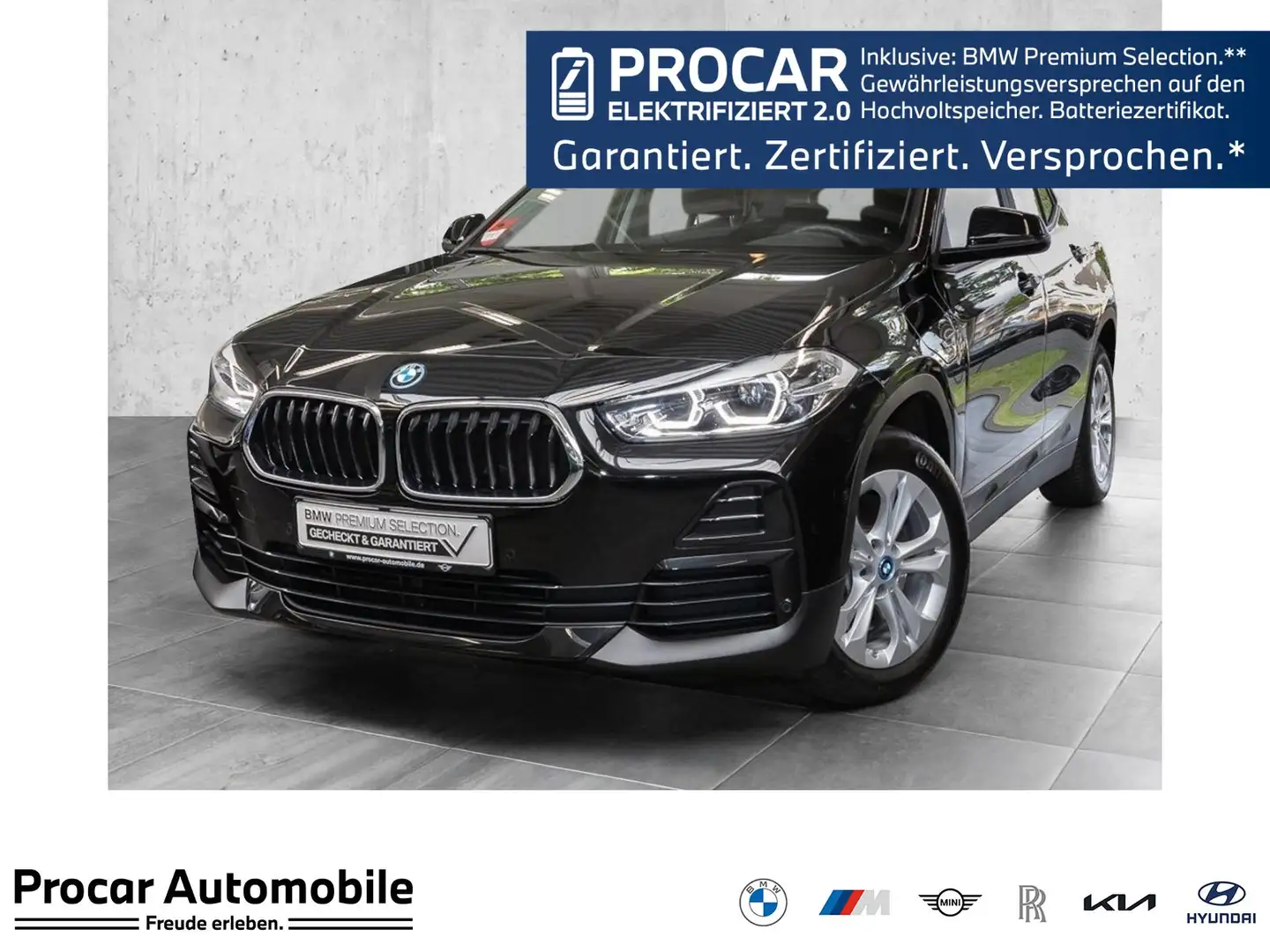 BMW X2 xDrive25e Advantage HiFi DAB LED Navi Shz Noir - 1