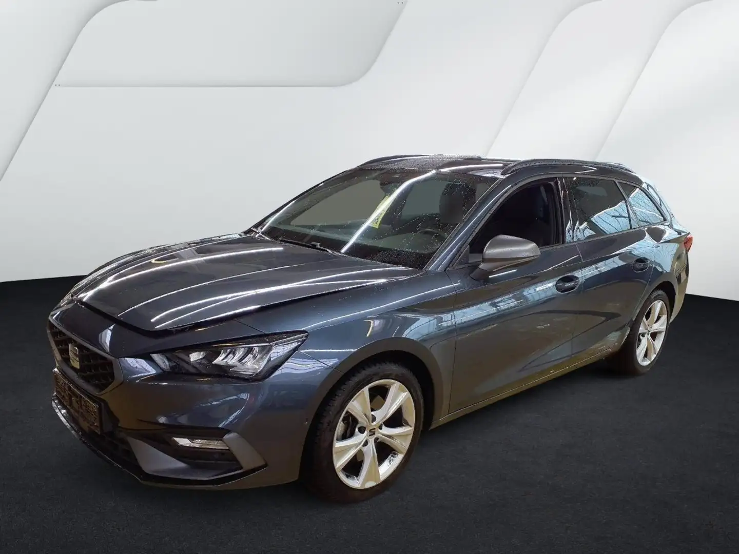SEAT Leon ST FR 2.0 TDI DSG AHK Navi RearView Sitzh. Grau - 2