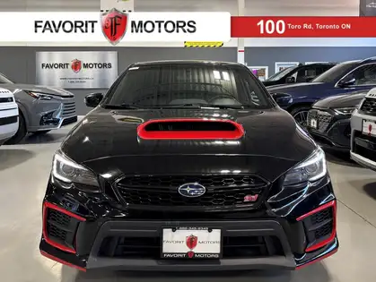 Black 2020 Subaru WRX STI Sedan All-Wheel Drive 6-Speed Manual