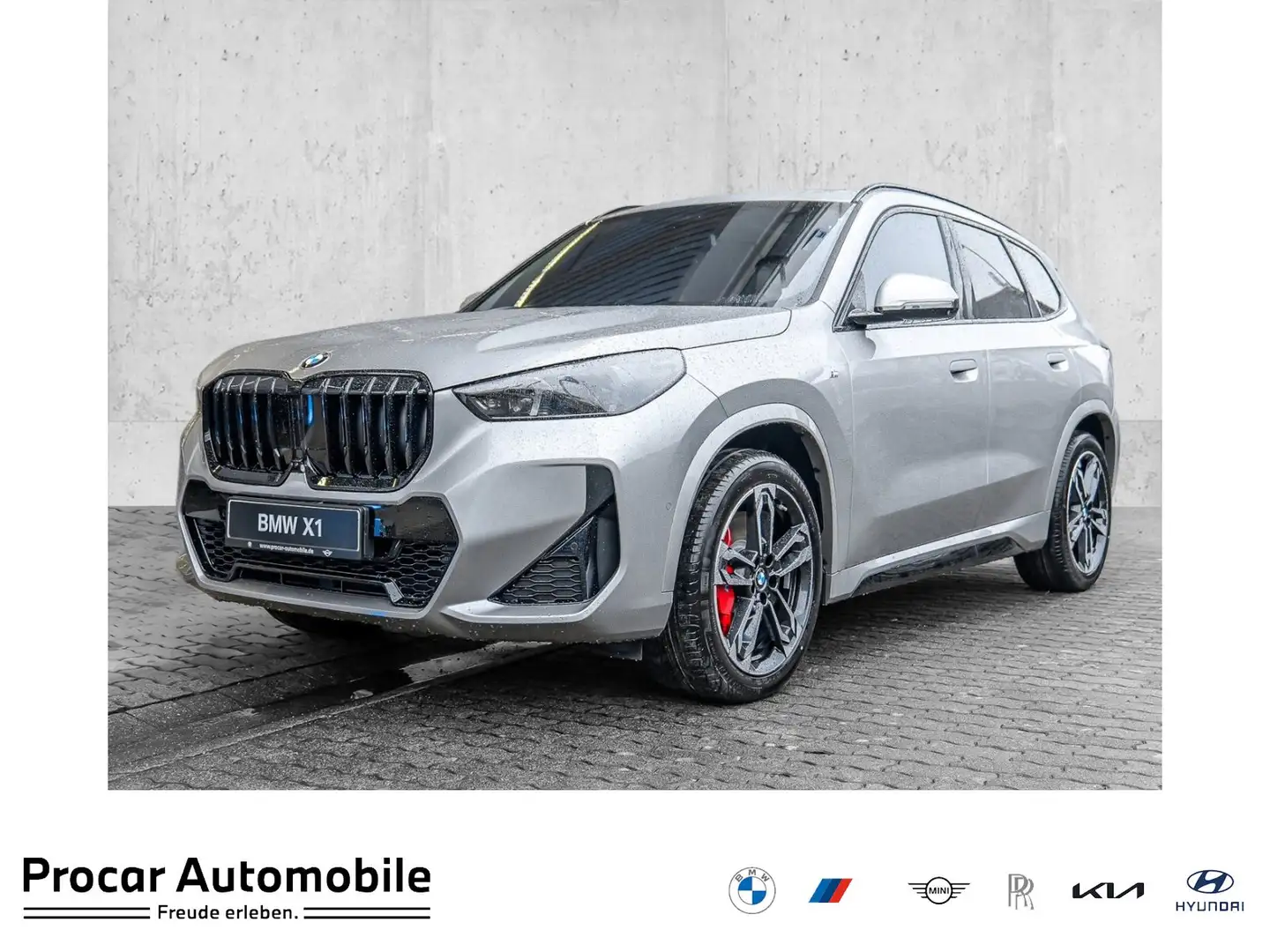 BMW X1 sDrive20i MSport+PANO+HuD+AHK+H/K+DA+PA+usw. Silber - 1