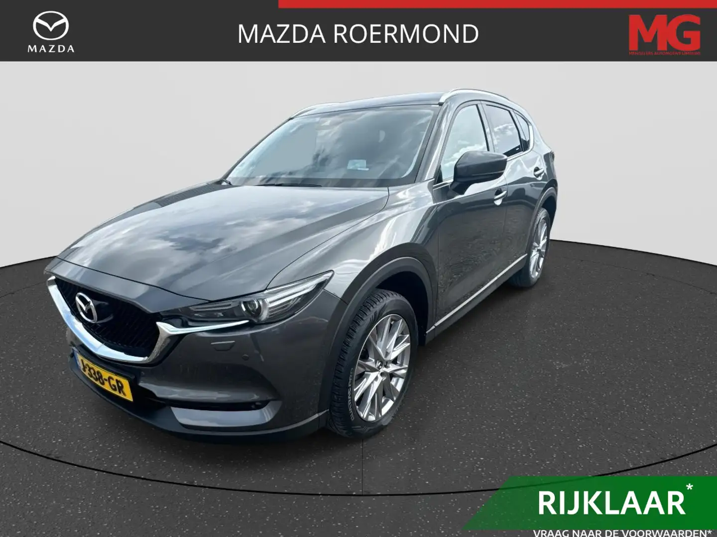 Mazda CX-5 2.0 SkyActiv-G 165 Business Luxury | Rijklaar | Ap Grijs - 1