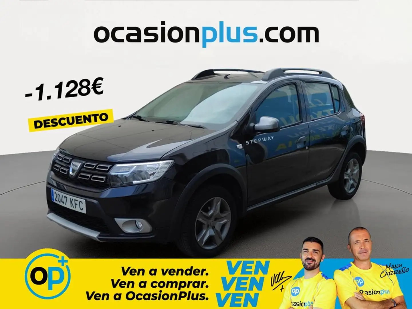 Dacia Sandero 1.5dCi Stepway Ambiance 66kW Negro - 1
