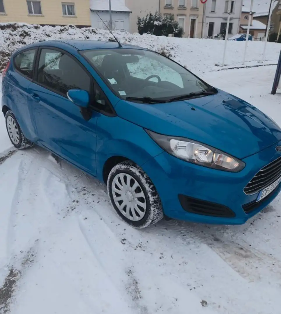 Ford Fiesta 1.25 82 cv trend 3p Bleu - 2