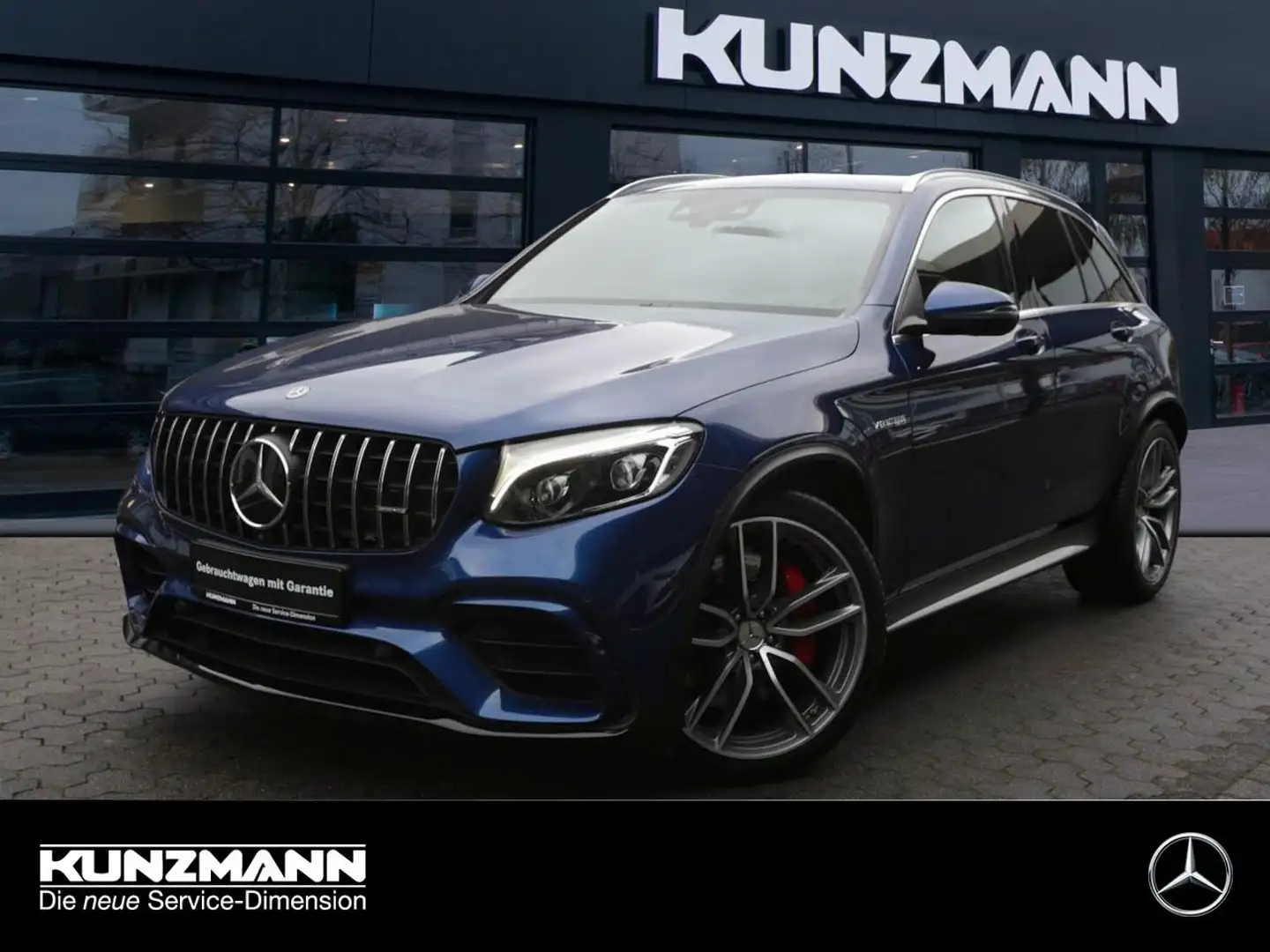 Mercedes-Benz GLC 63 AMG S 4M+ Comand Performance Sitze 360° Blau - 1