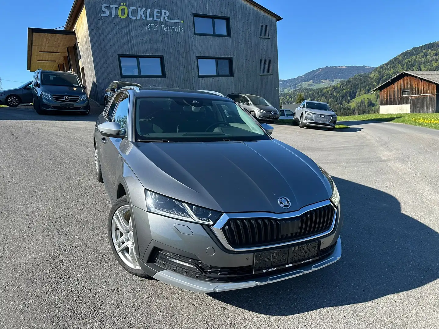 Skoda Octavia Scout*4x4*DSG*8fach Bereift Grau - 2