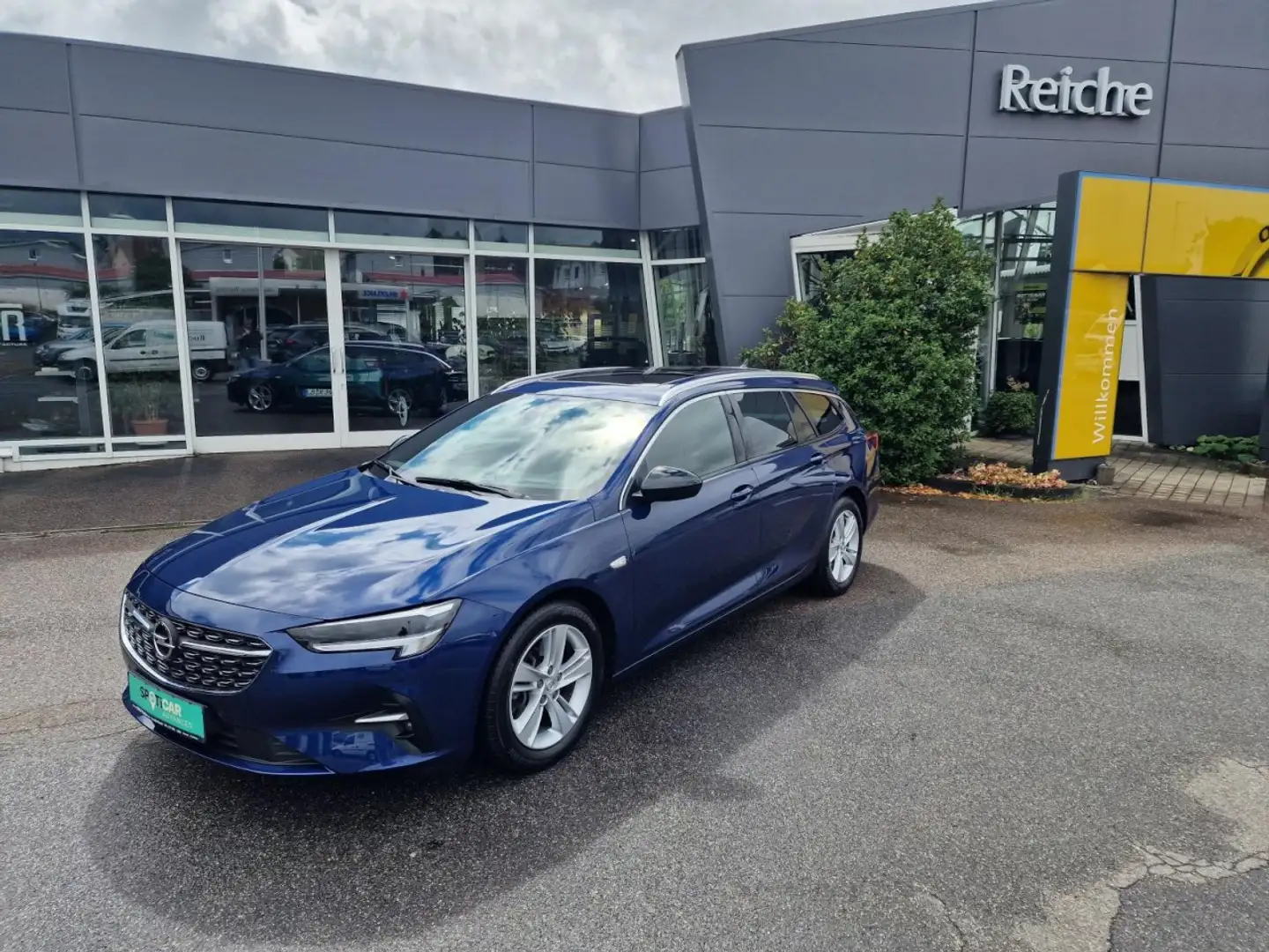 Opel Insignia ST Business 2,0 AT+AHK+PANO+MATRIX+ACC Klima Navi Blau - 1