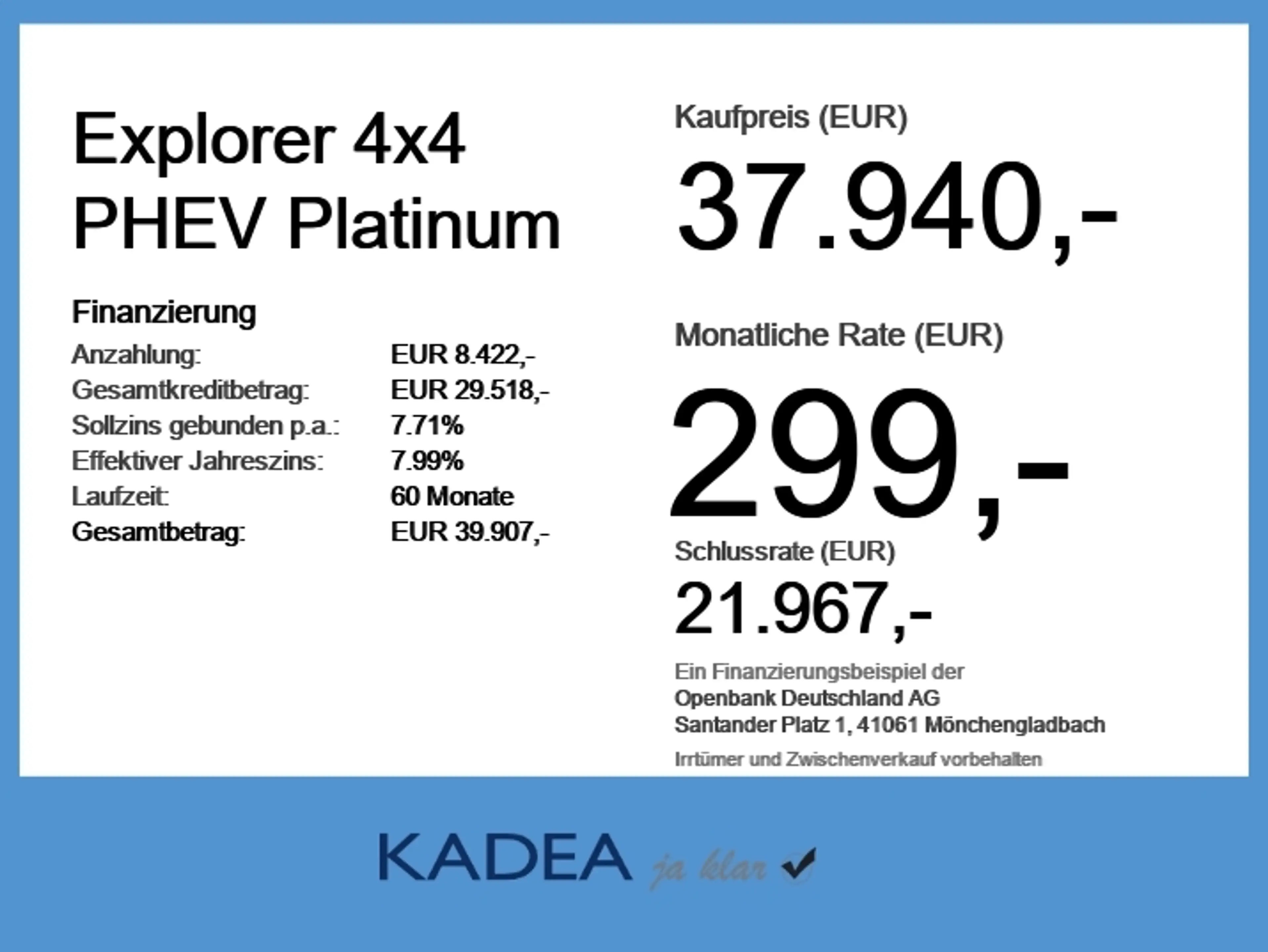 Ford Explorer 4x4 PHEV Platinum | 7Sitzer | Sitzklima — photo 6