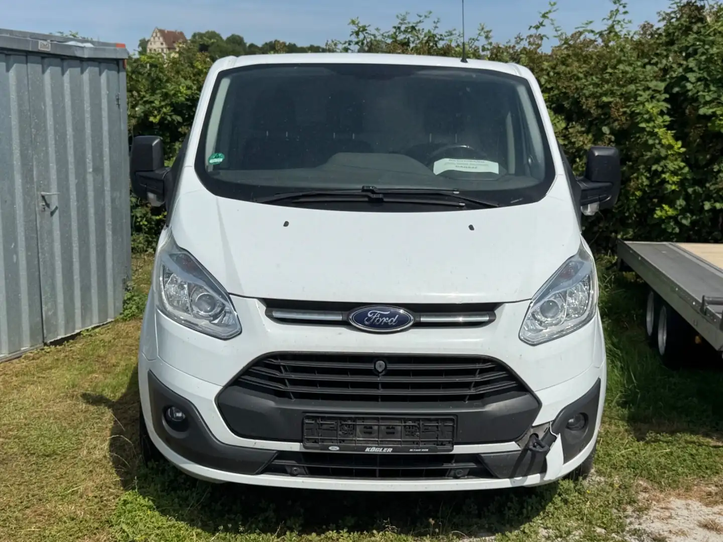 Ford Transit Custom Kasten 310 L1 Trend Blanc - 2