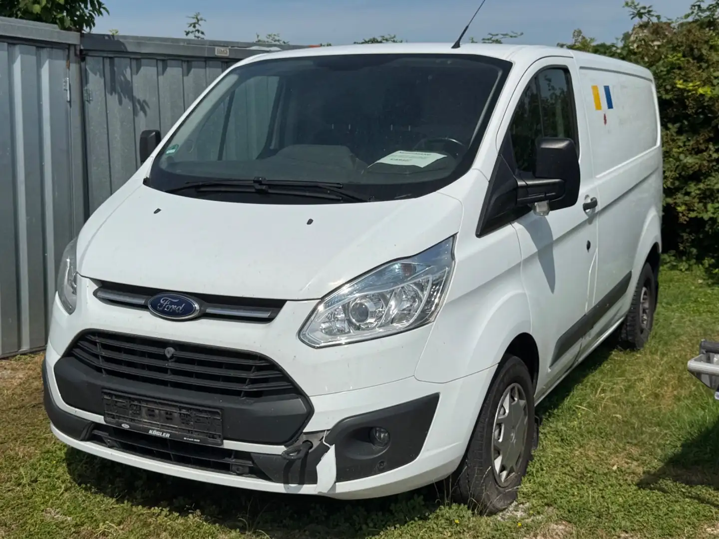 Ford Transit Custom Kasten 310 L1 Trend Blanc - 1