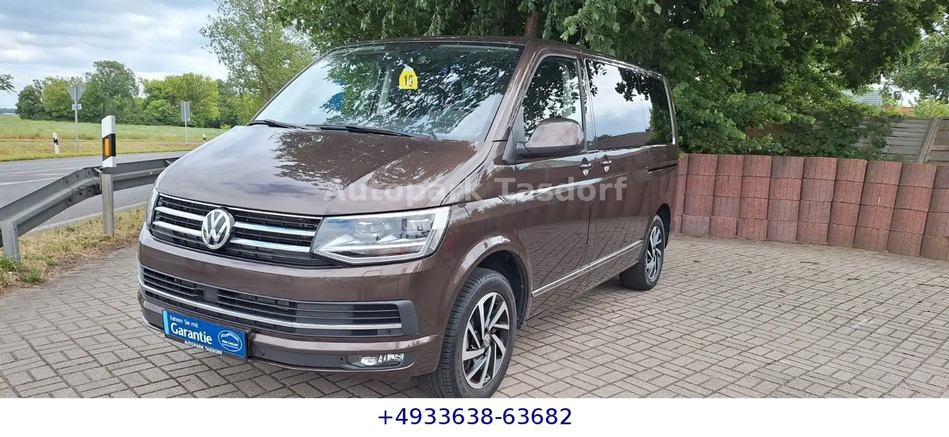 Volkswagen T6 Transporter T6 Multivan Join/1 Hd./Autom./2xSchiebet./AHK Braun - 1