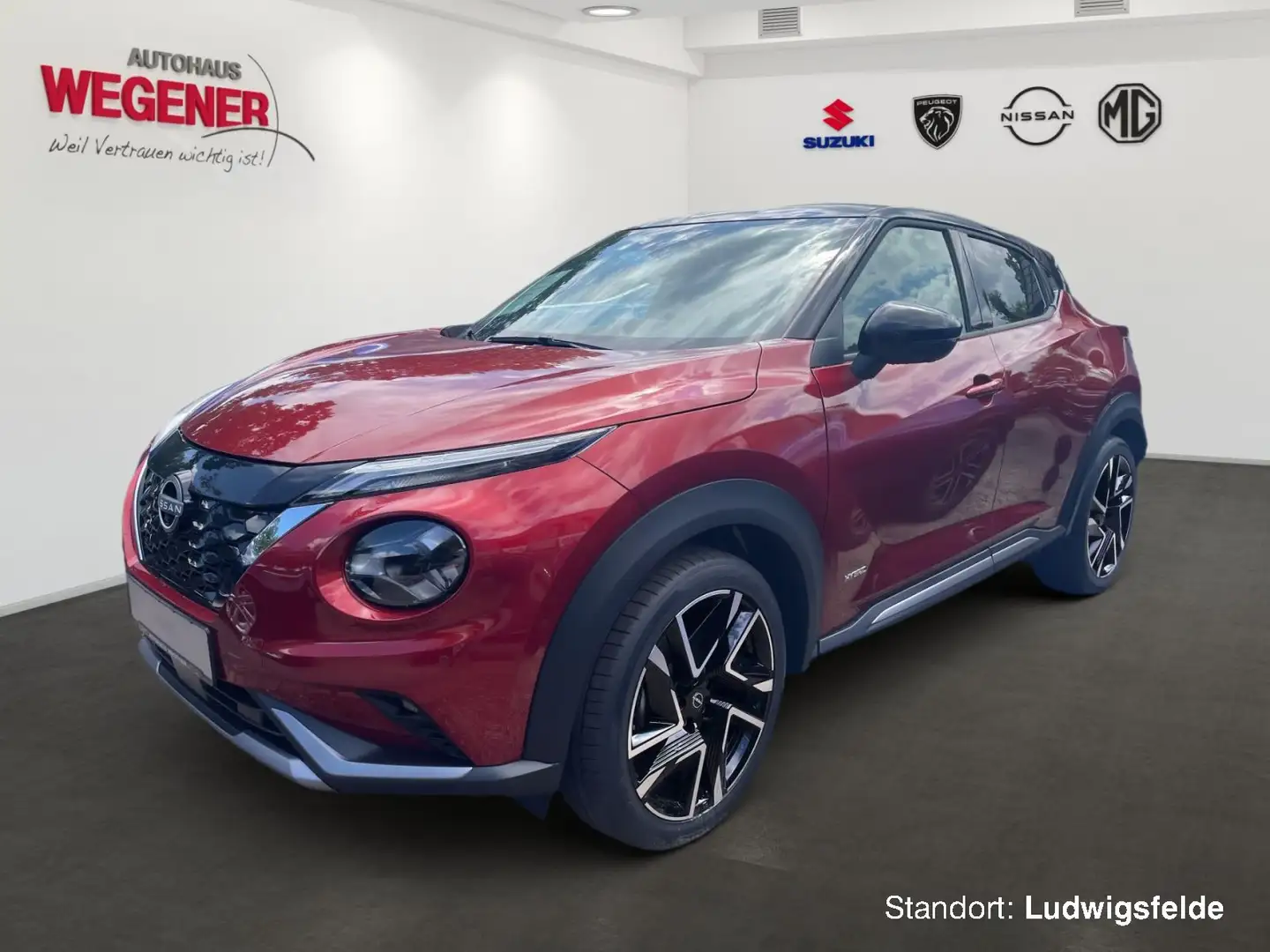 Nissan Juke JUKE N-DESIGN HYBRID AT Tech ProPILOT Bose BFS Rot - 1