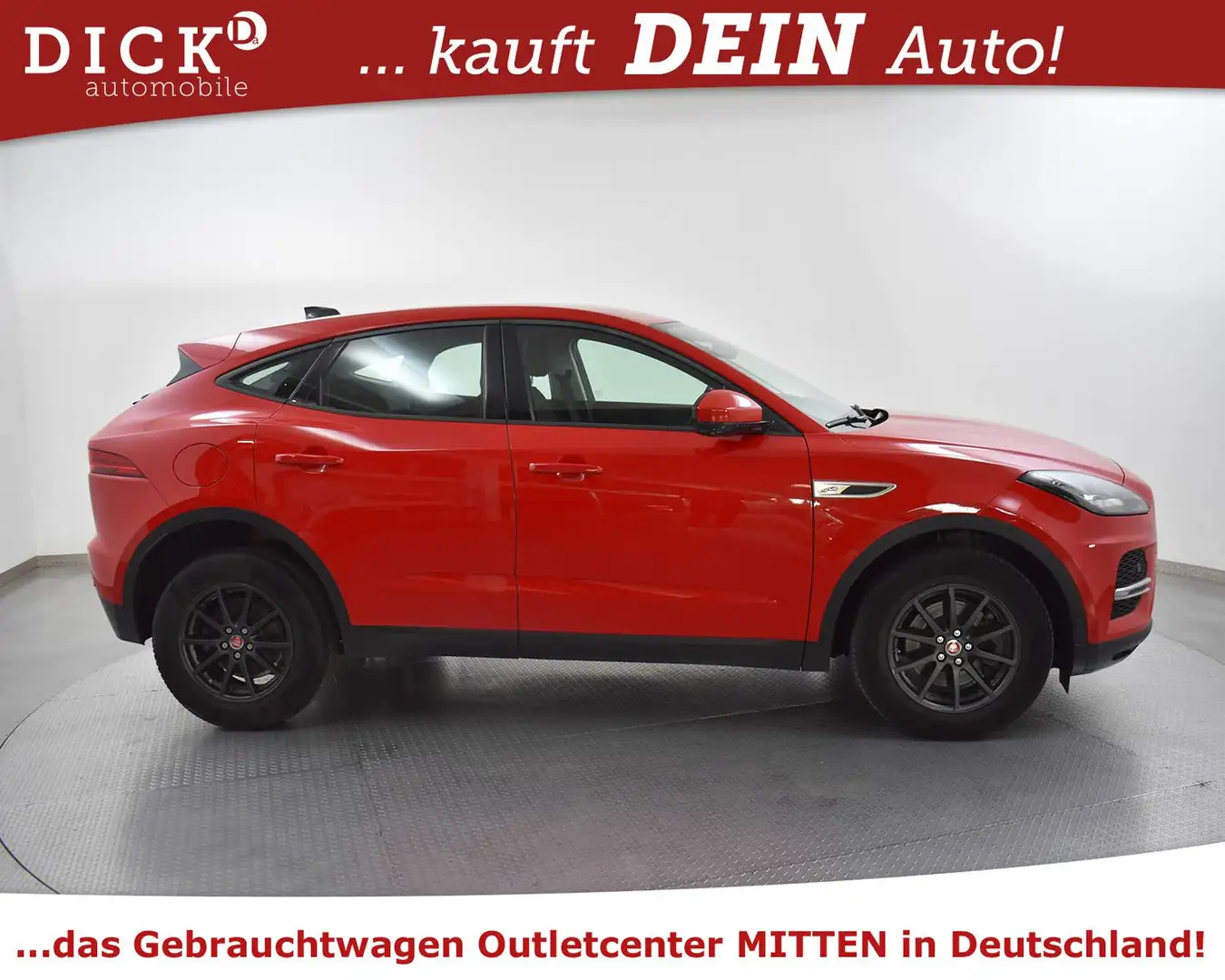 Jaguar E-Pace 2.0d Aut. AWD NAVI+LED+SHZ+TEMP+DAB+360°+ Piros - 2