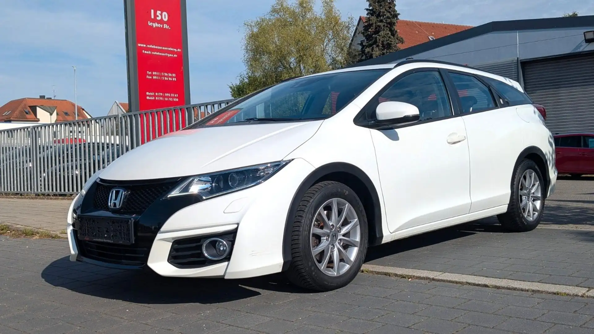 Honda Civic Tourer Elegance aus 1.Hand / Euro 6 Blanc - 2