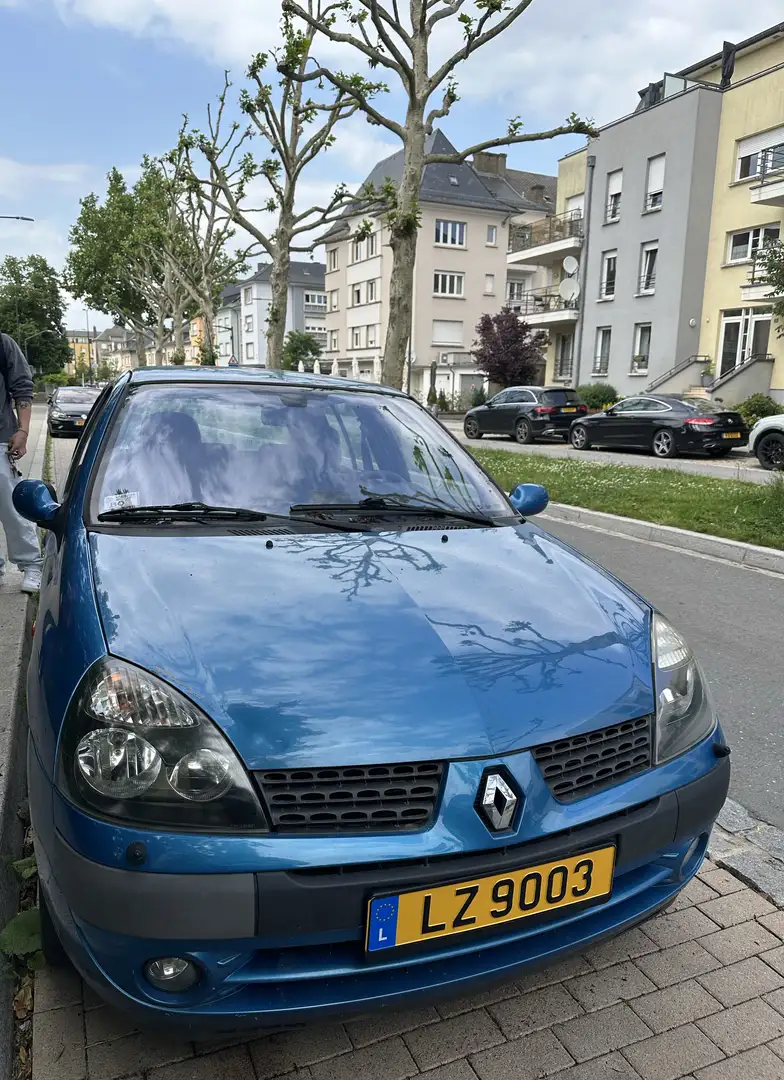 Renault Clio 1.6 16V Initiale Bleu - 1