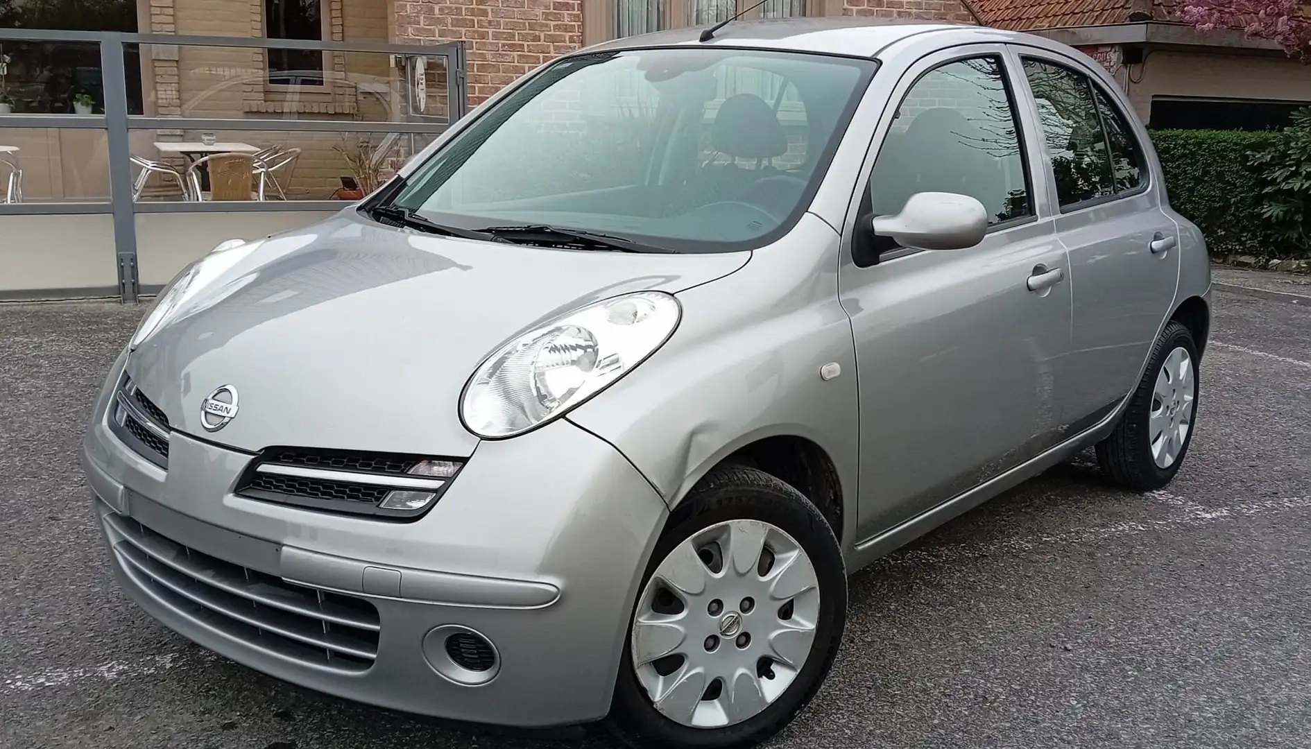 Nissan Micra 1.2i 16v Acenta ((( Automaat )))) Grijs - 1
