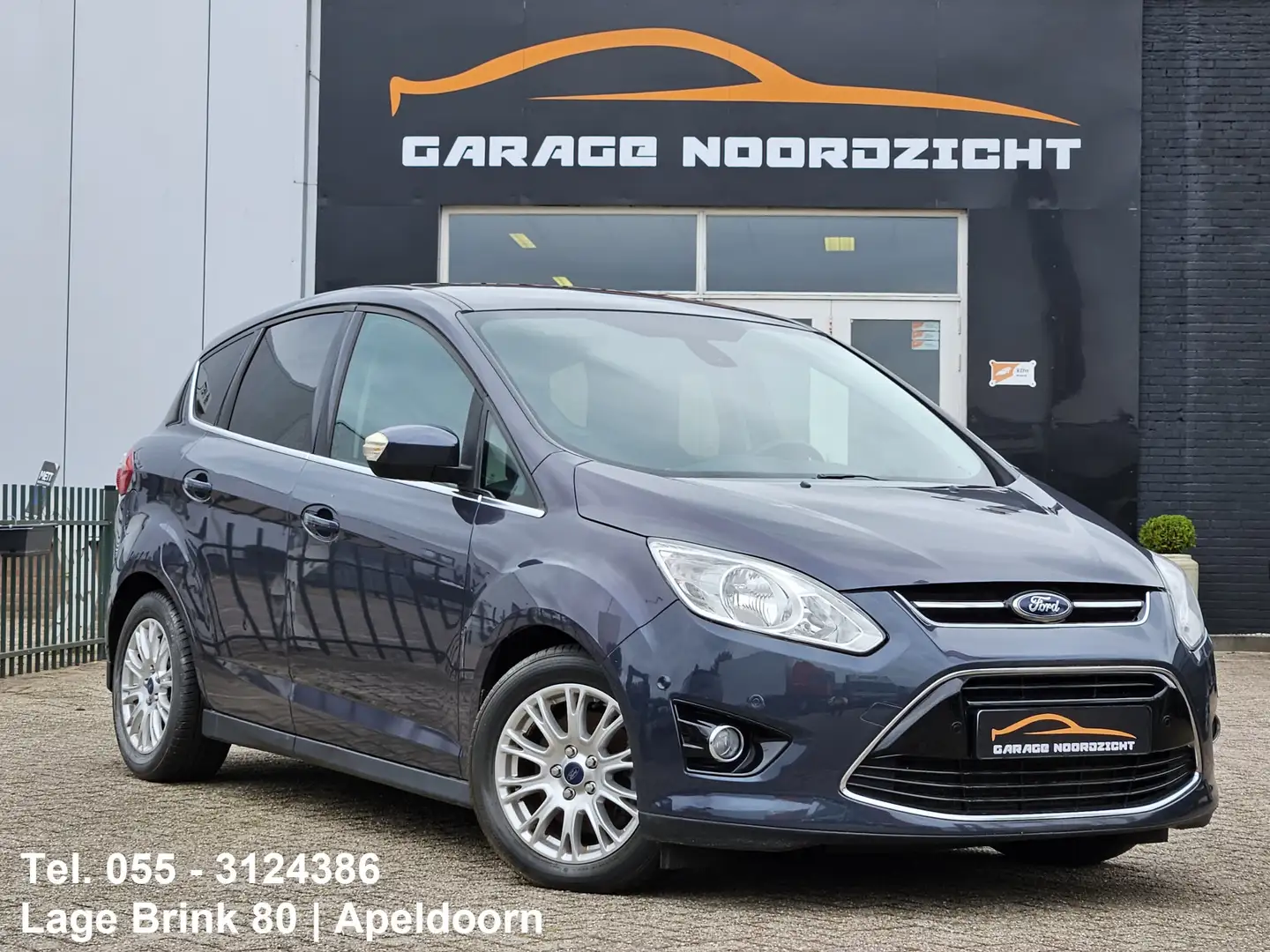 Ford C-Max 1.6 150pk EcoBoost Titanium KEY LESSGO|ECC/AIRCO|P Grijs - 1