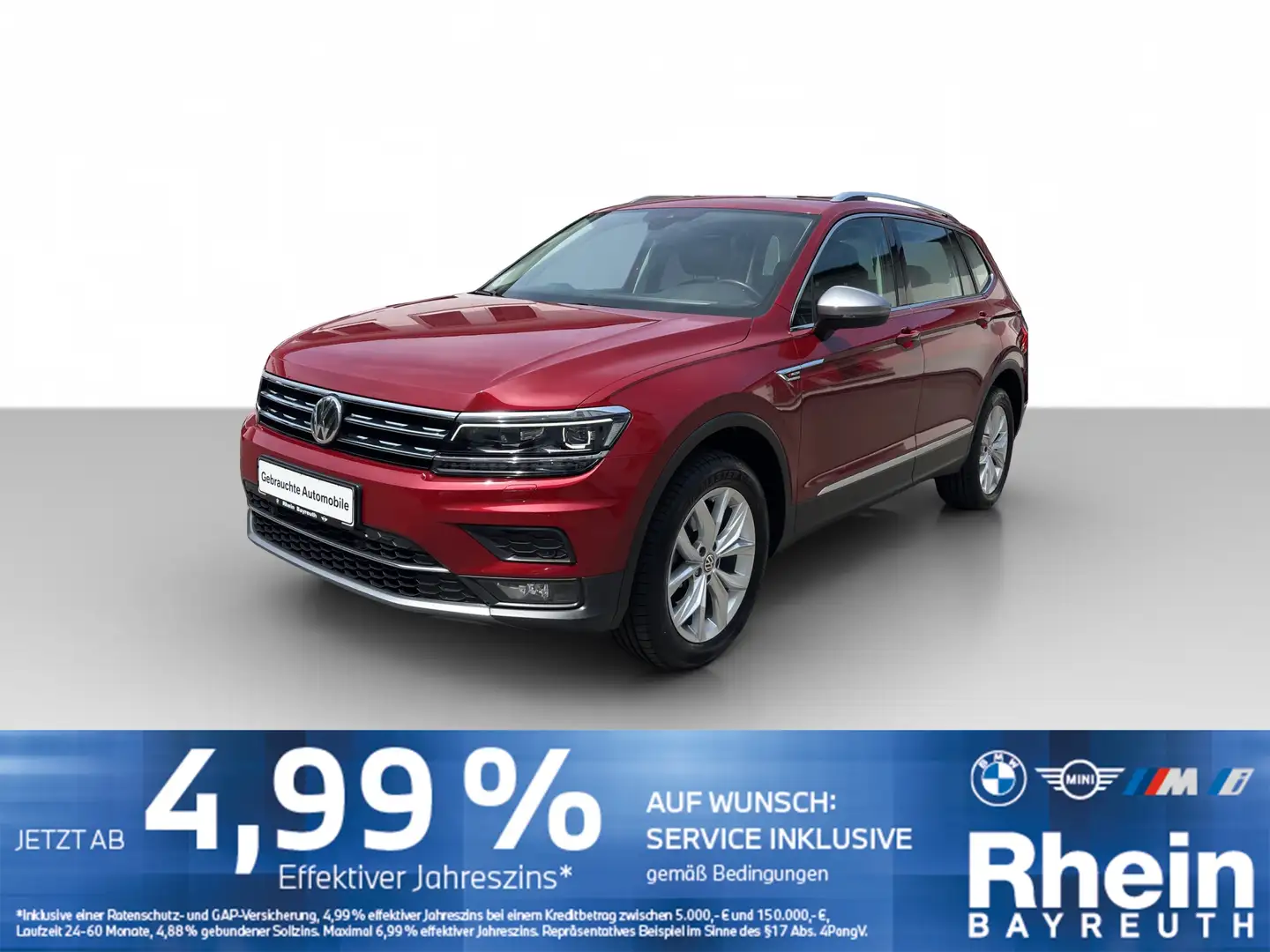 Volkswagen Tiguan Allspace 2.0 TDI 4Motion Highline Navi AHK Navi AHK Rot - 1