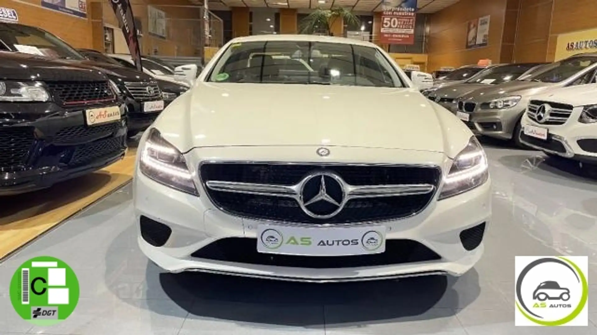 Mercedes-Benz CLS 250 d Premium Blanc - 2