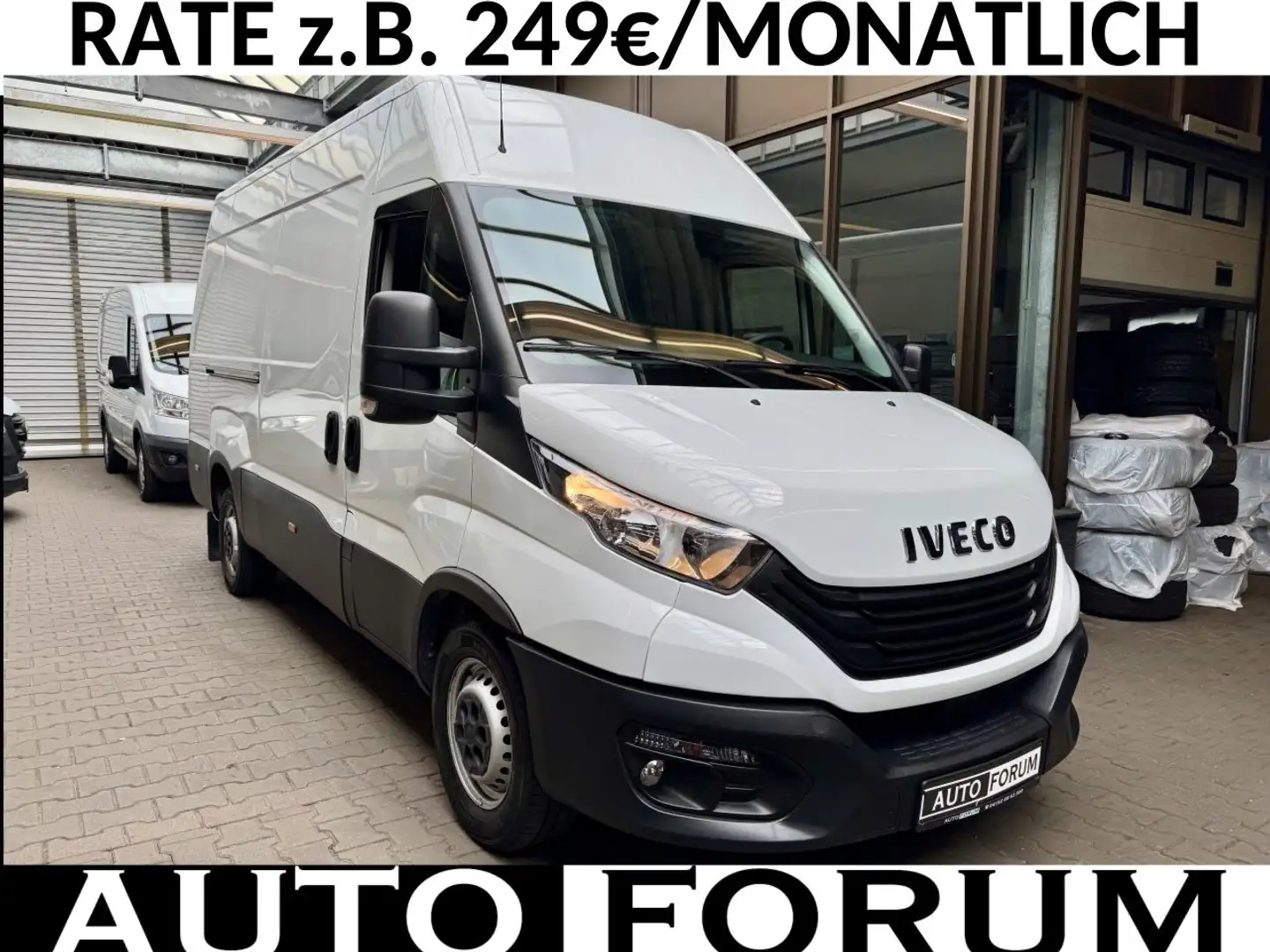 Iveco Daily 2.3 D L3H2 3520L 3STZ KLIMA TEMPO AHK 3,5t Weiß - 1