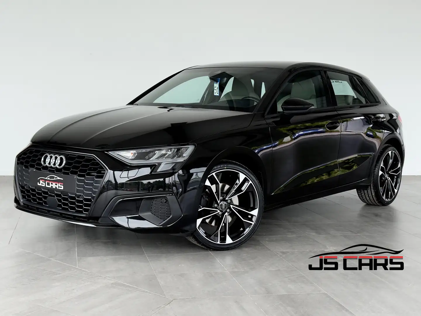 Audi A3 SPORTBACK 1.0 TFSI S-LINE-1ERPRO-COCKPIT-CUIR-PDC Noir - 1