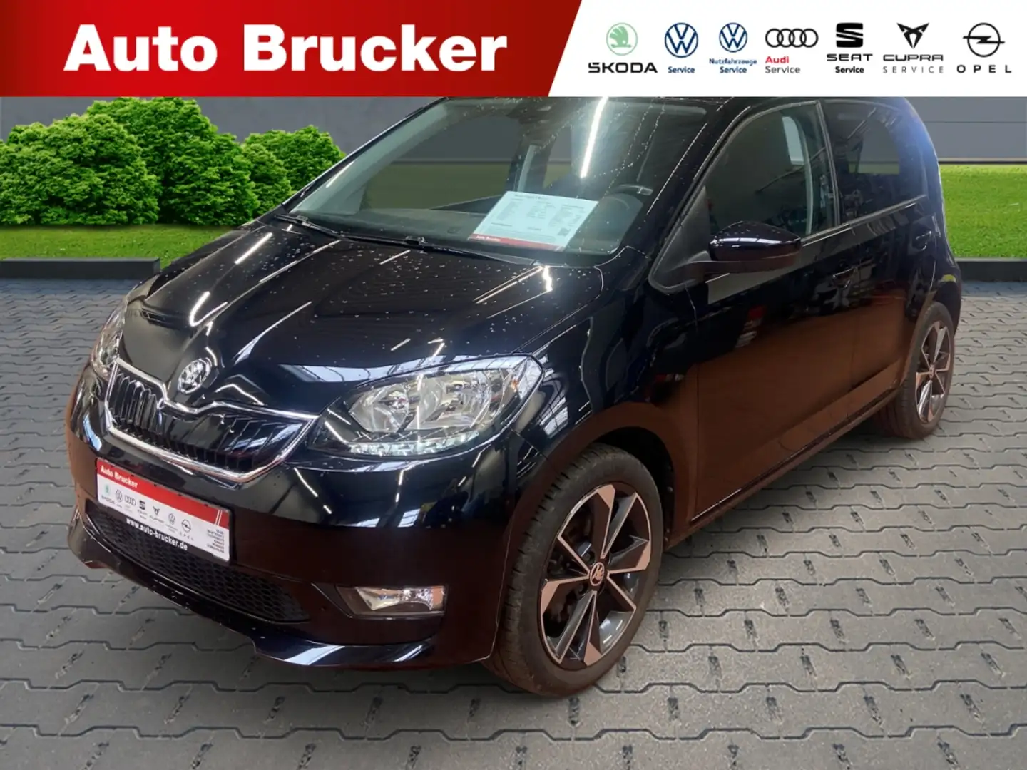 Skoda Citigo e iV Best of+Klimaanlage+Parksensoren+Sitzheizung Schwarz - 1
