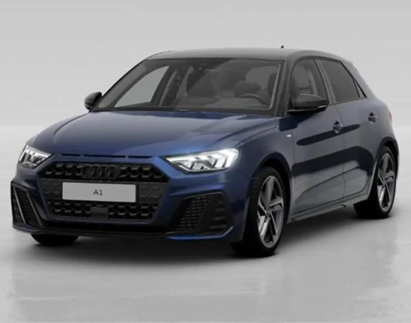 Audi A1 Sportback 30 1.0 tfsi Identity Black 116cv Argento - 1