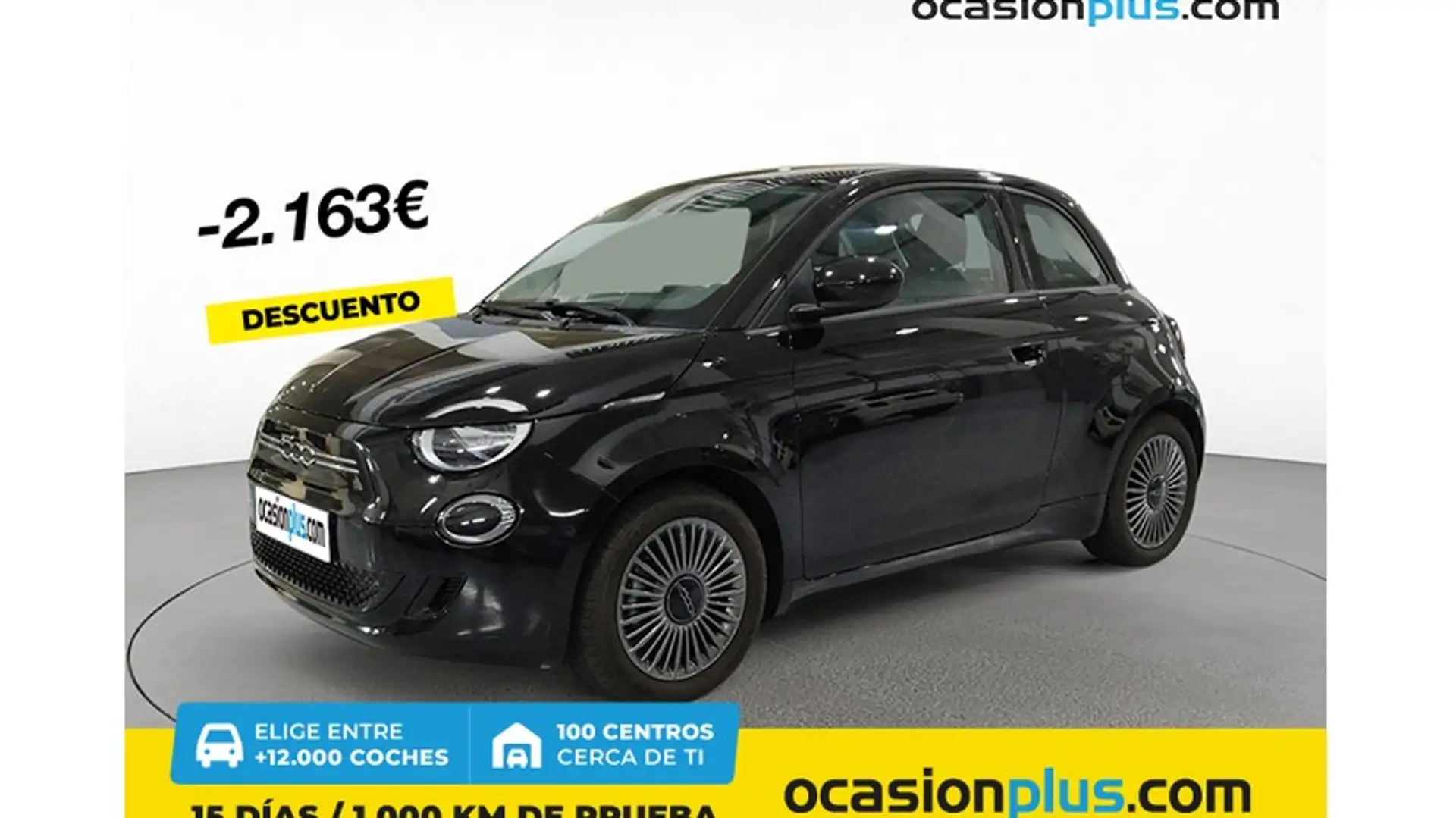 Fiat 500e 87Kw Icon Negro - 1