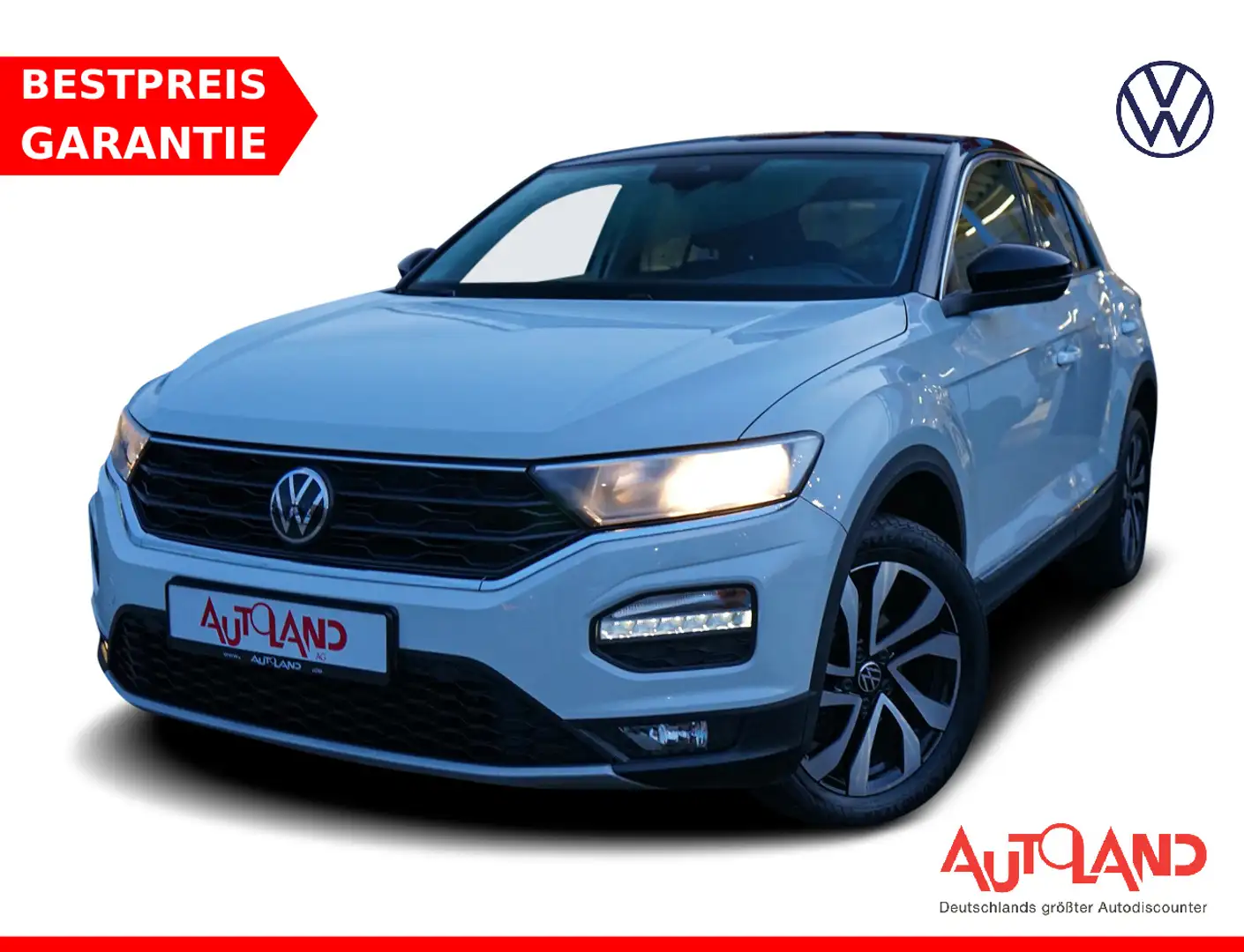 Volkswagen T-Roc 1.5 16V TSI Active DAB Klimaaut. Spurhalte Bianco - 1