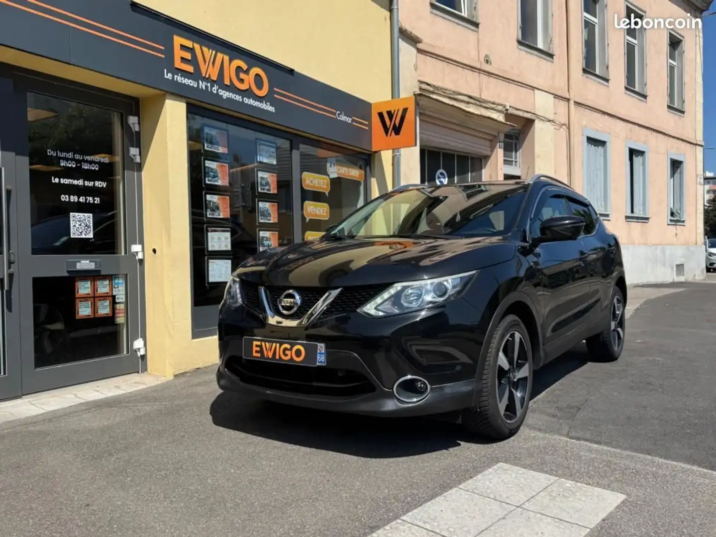 Nissan Qashqai GENERATION-II 1.5 DCI 110 TEKNA 2WD REVISEE CT A J Noir - 1