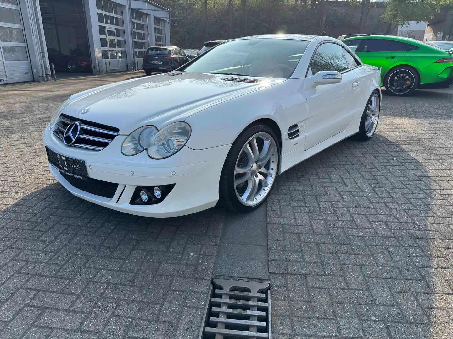 Mercedes-Benz SL 500 SL 500, Braubus ( B11 ), gepflegt Weiß - 2