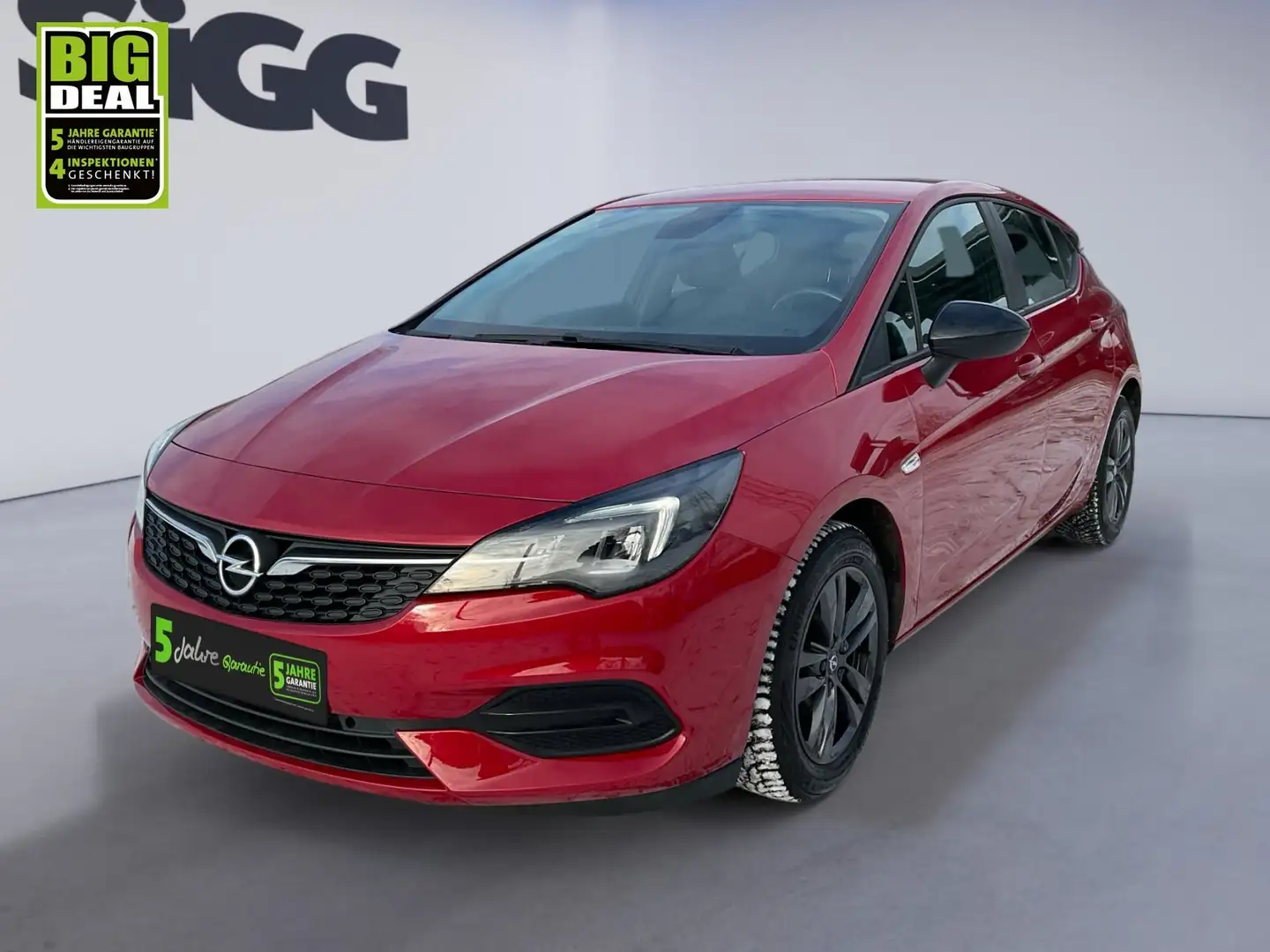 Opel Astra 1.2 Edition mit Allwetterreifen- Kauftipp! Rot - 2