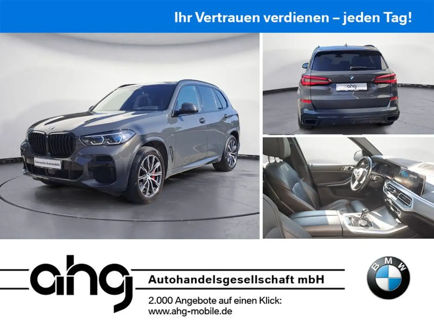 BMW X5 xDrive30d M Sportpaket Panorama-Glasdach Lase Grau - 1
