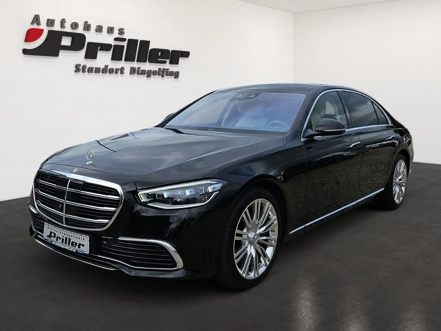 Mercedes-Benz S 400 d 4Matic L/DAB/GSD/MBUX/SSB/HUD/Standh. Schwarz - 1