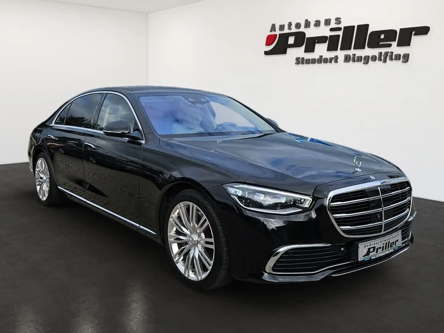 Mercedes-Benz S 400 d 4Matic L/DAB/GSD/MBUX/SSB/HUD/Standh. Schwarz - 2