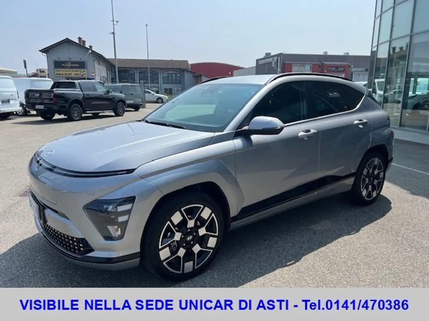 Hyundai KONA Kona 64,8 kWh Exclusive Argento - 1