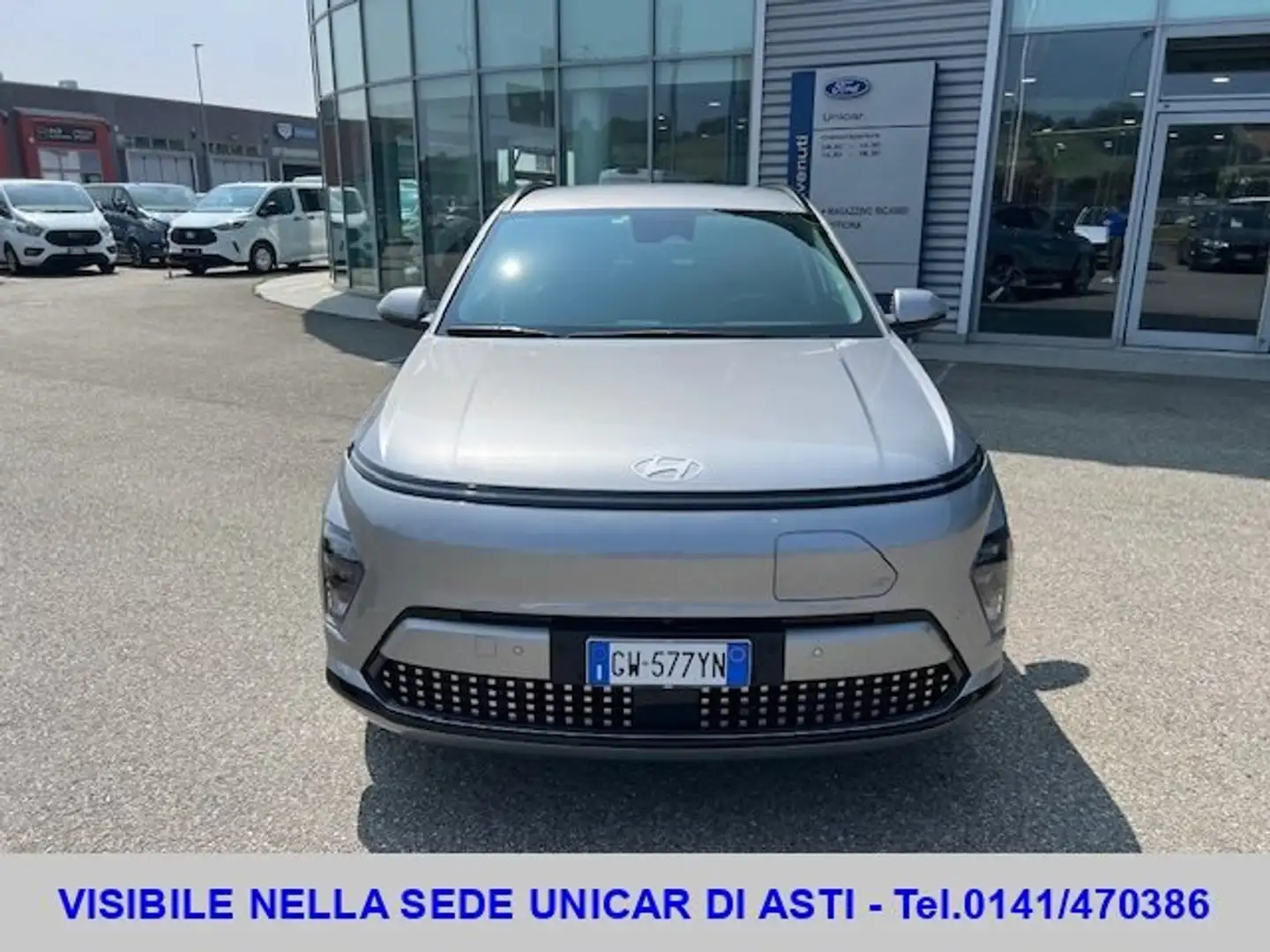 Hyundai KONA Kona 64,8 kWh Exclusive Argento - 2