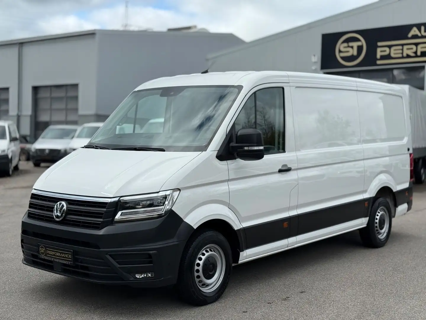 Volkswagen Crafter 35 Mittellang DSG LED STDHZ TEMP NAVI Weiß - 1