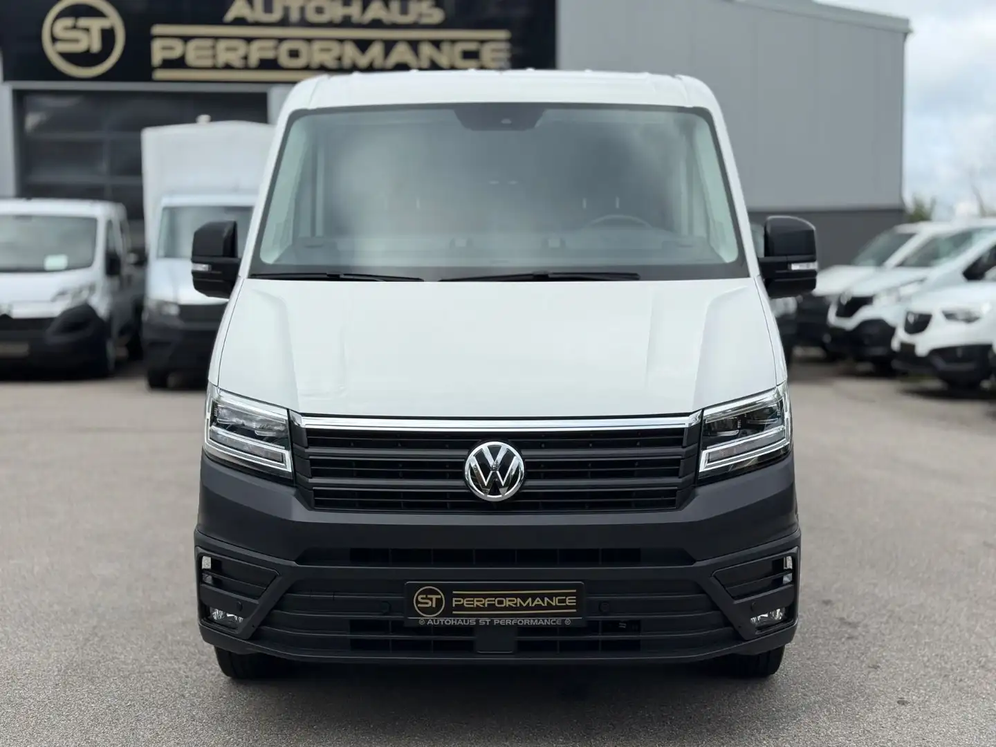 Volkswagen Crafter 35 Mittellang DSG LED STDHZ TEMP NAVI Weiß - 2