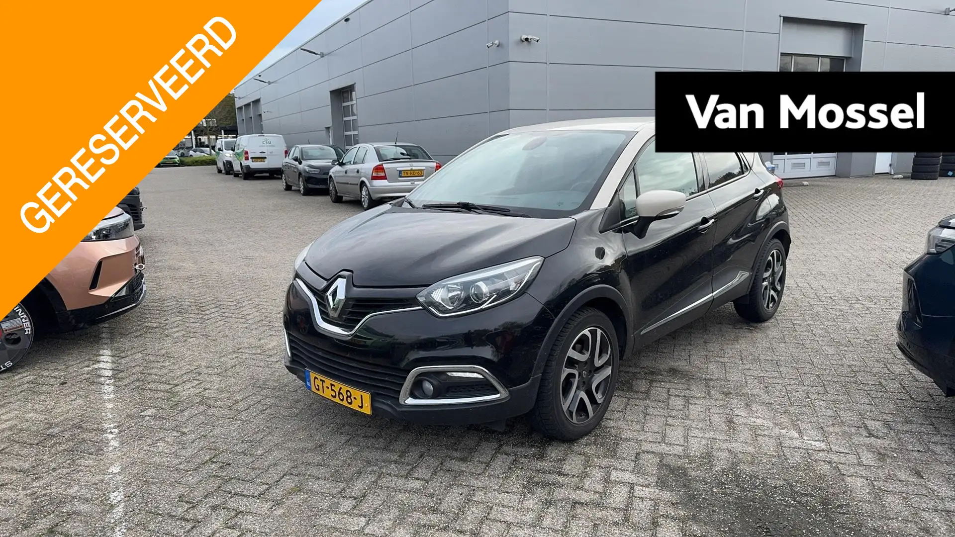 Renault Captur 1.2 TCe Dynamique Zwart - 1