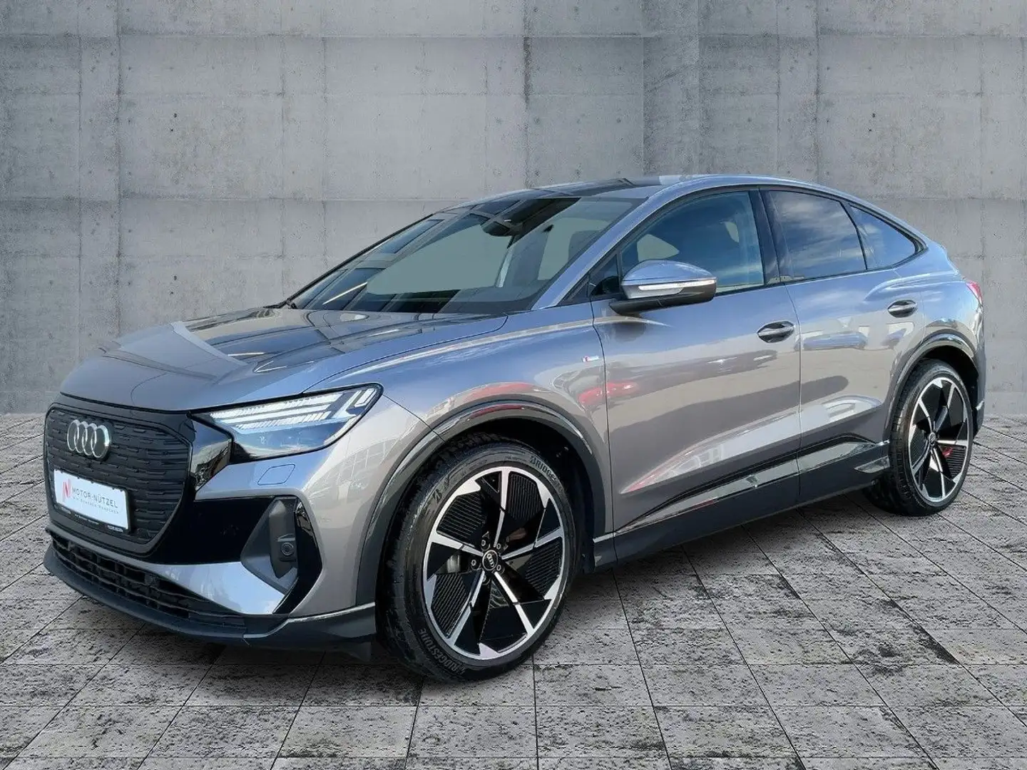Audi Q4 e-tron Q4 Sportback e-tron S-LINE MATRIX+NAVI+RFK+ACC Grigio - 2