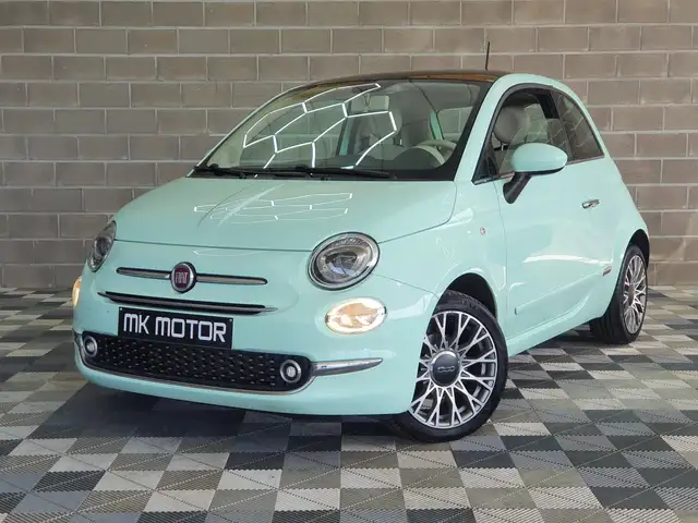 Fiat 500 🟢1.2 ESSENCE 69CV /BOITE AUTO/TOIT PANO/CAPTEURS