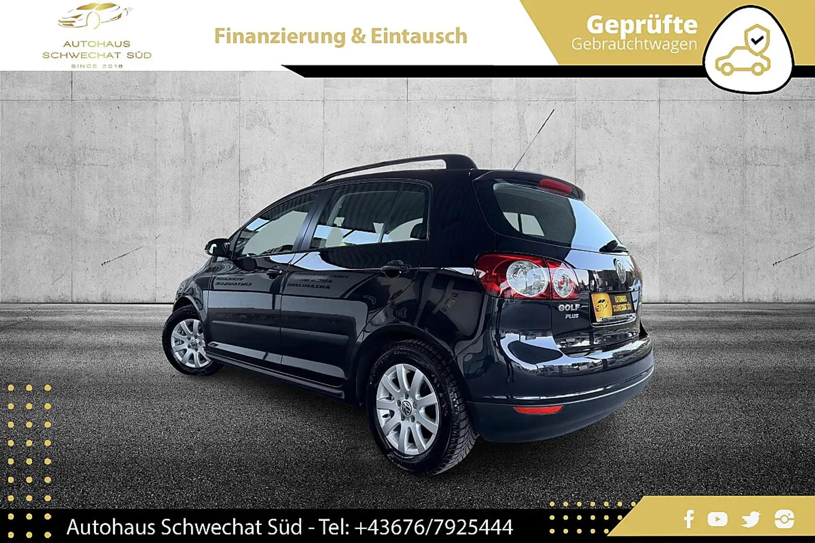 Volkswagen Golf Plus Comfortline 1,9 TDI DPF // FRISCHES PICKERL 10/... Schwarz - 2