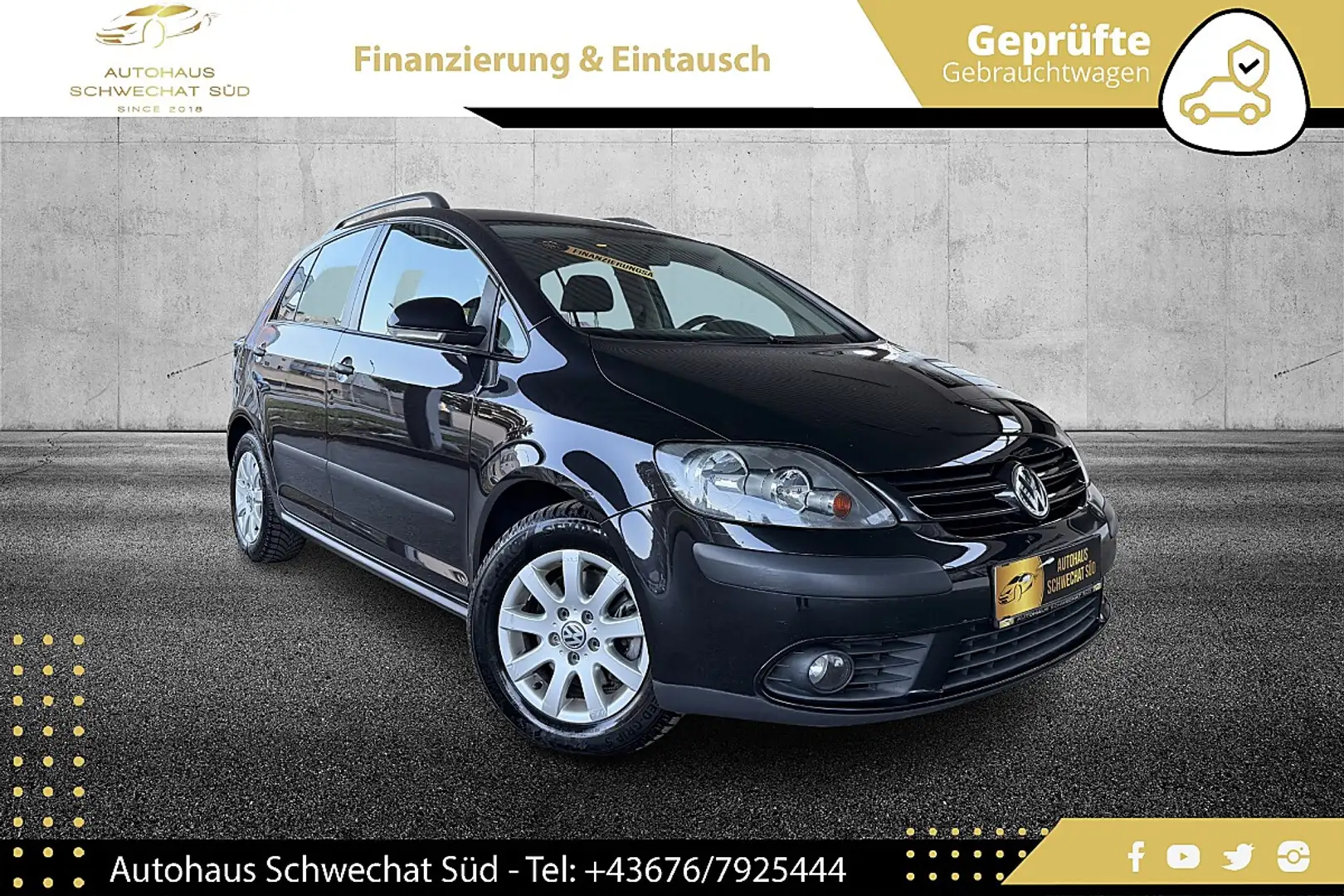 Volkswagen Golf Plus Comfortline 1,9 TDI DPF // FRISCHES PICKERL 10/... Schwarz - 1