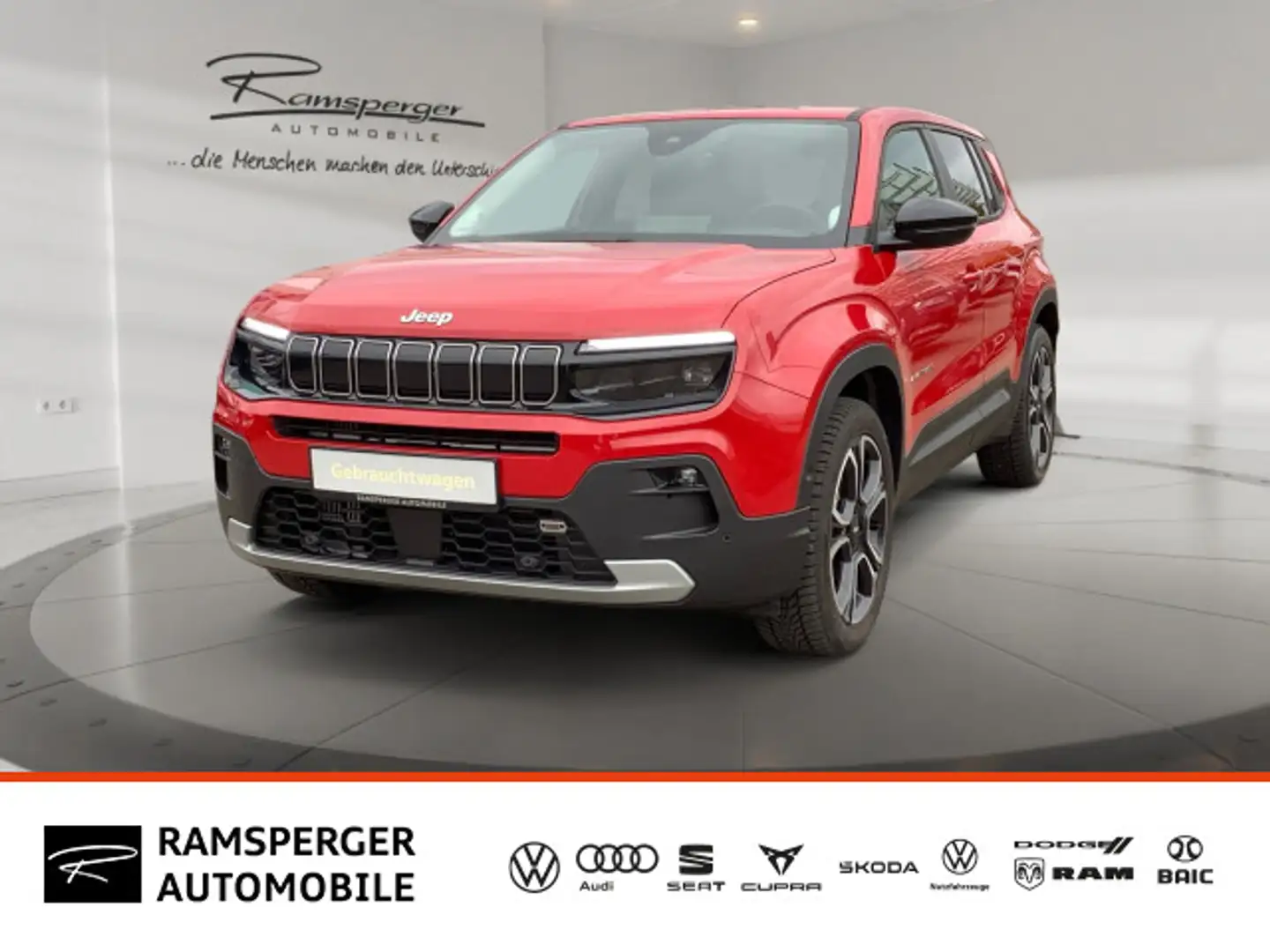 Jeep Avenger 1.2 DCT e-Hybrid Summit ACC LED APP Kame Rot - 1