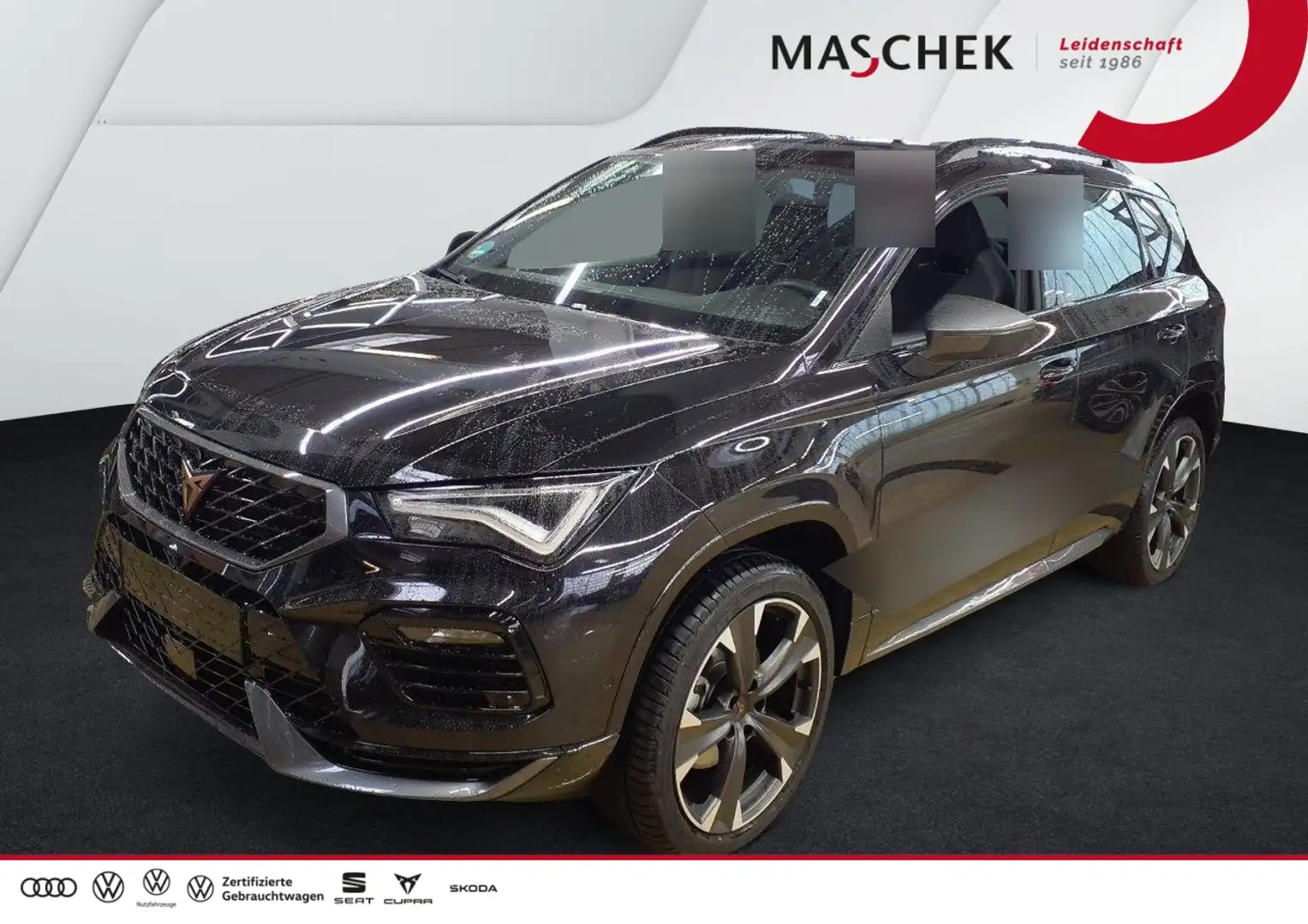 CUPRA Ateca 2.0 TSI AHK LED ACC RearView Sitzh AHK ACC Schwarz - 1