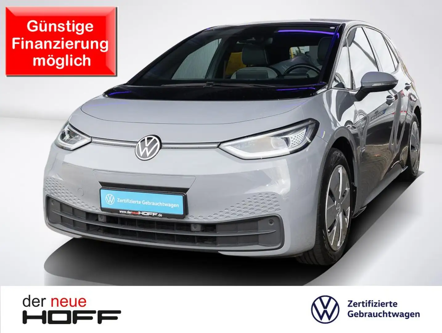 Volkswagen ID.3 Pure Performance Style 1,99% Kamera Matrix Navi Grau - 1