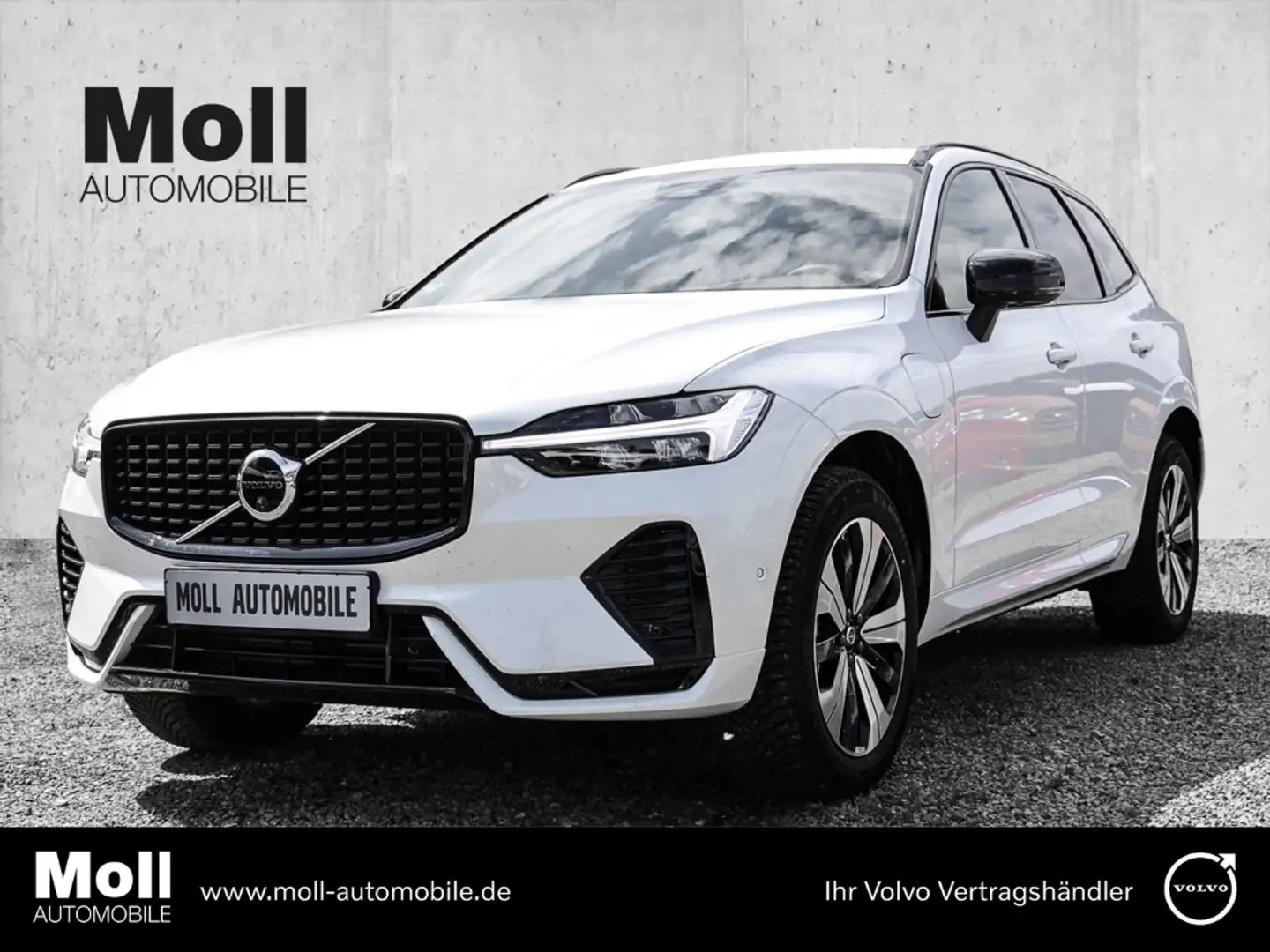 Volvo XC60 Plus Dark Recharge Plug-In Hybrid AWD T8 Twin Engi Weiß - 1