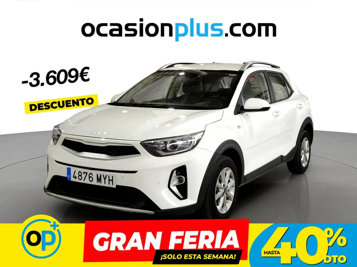 Kia Stonic 1.2 DPi Drive Blanco - 1