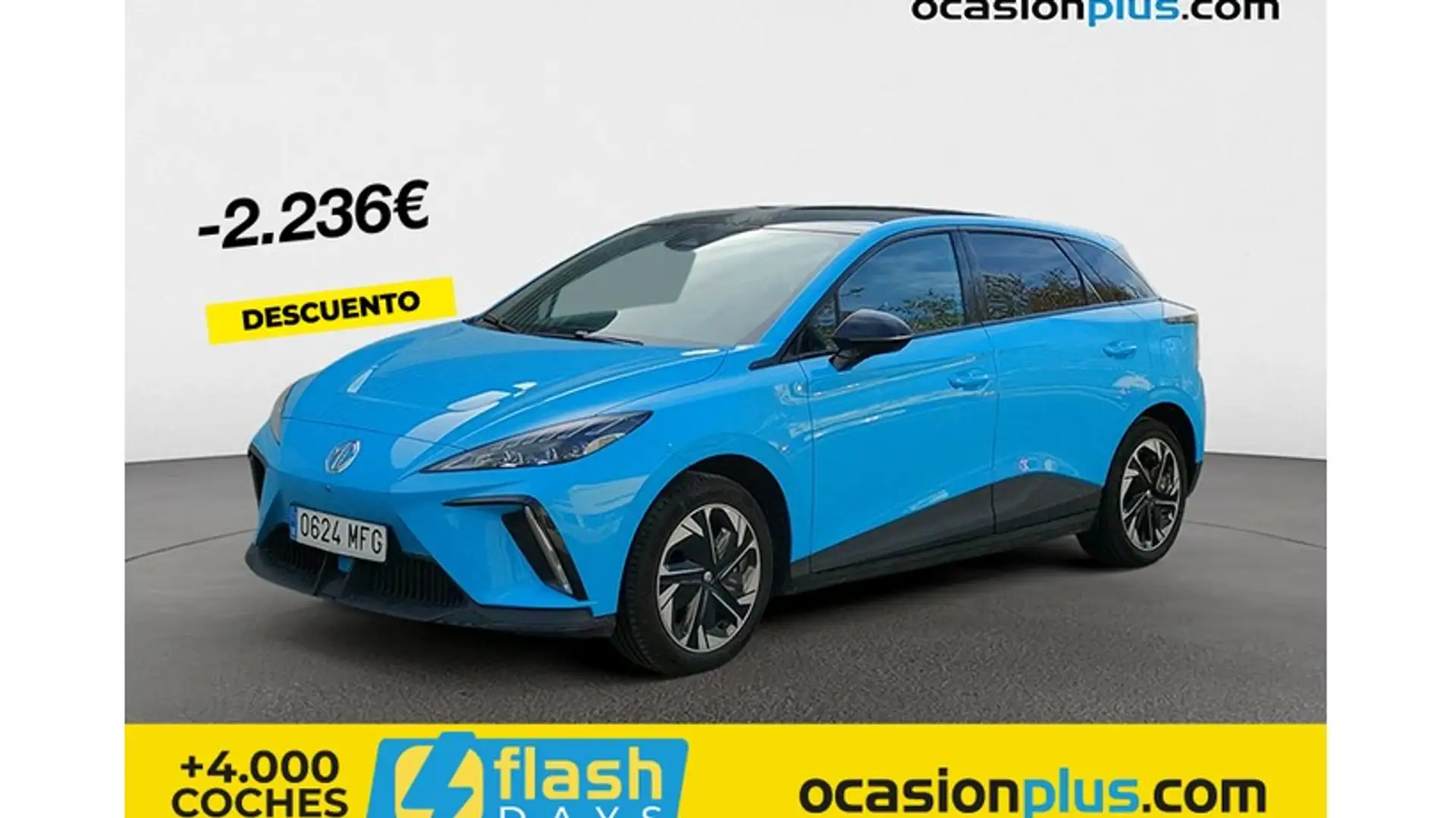 MG MG4 4 Luxury 64kWh Azul - 1